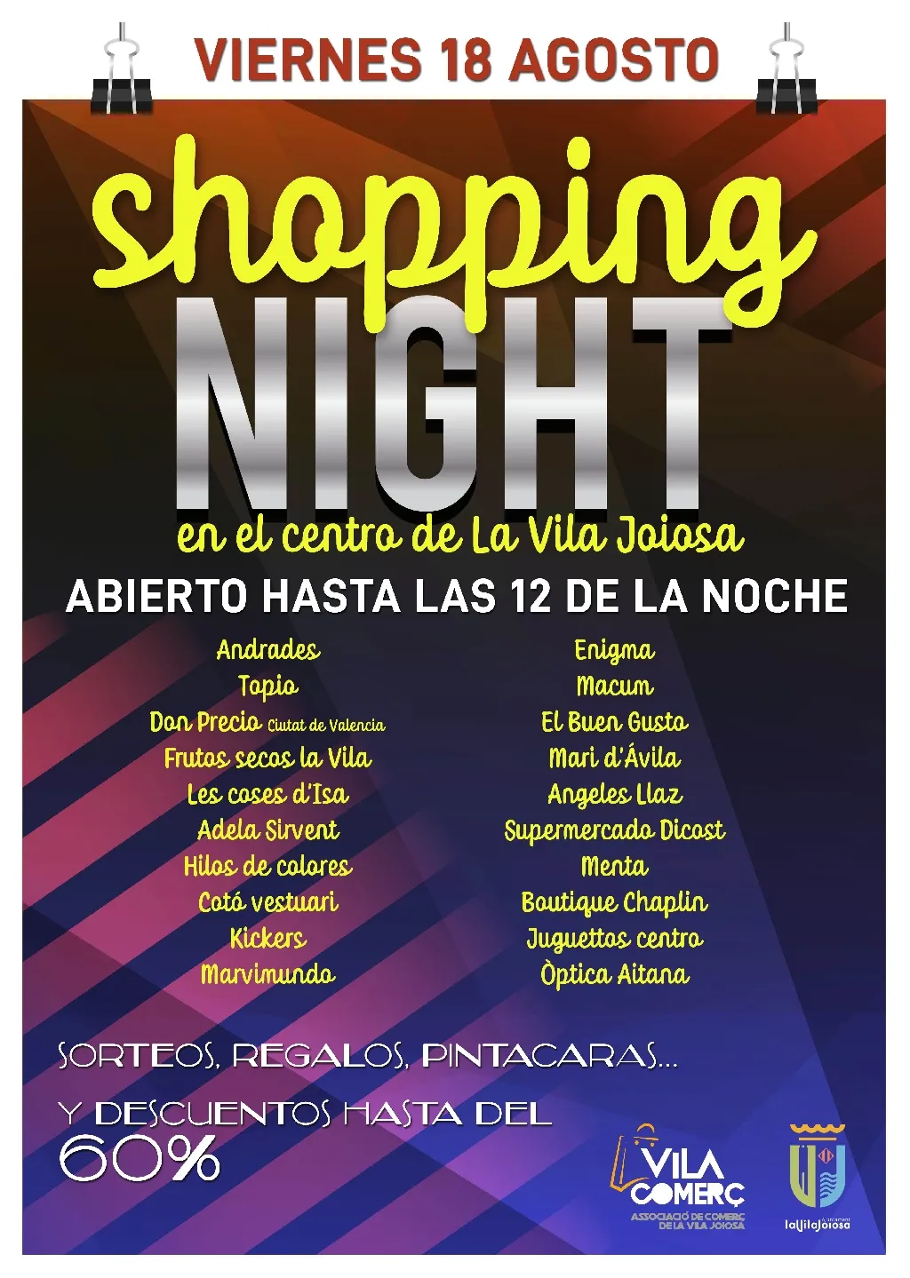 shopping night la vila 23