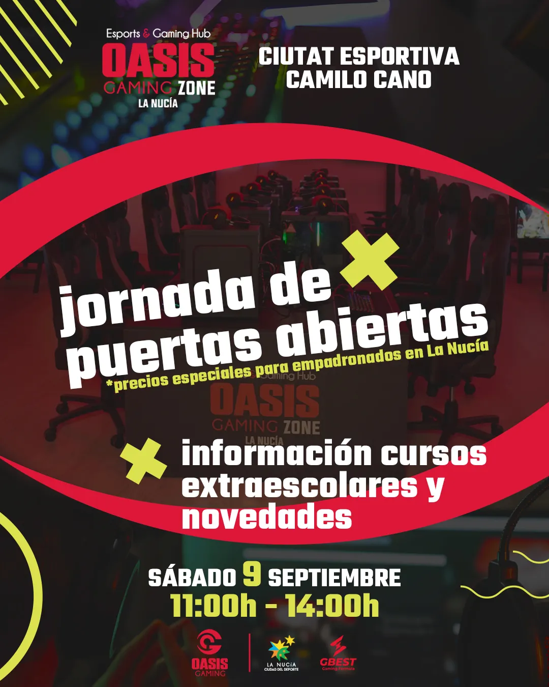 Nueva Jornada de Puertas abiertas del “Centro de E-Sports y Gaming” este sábado en La Nucía