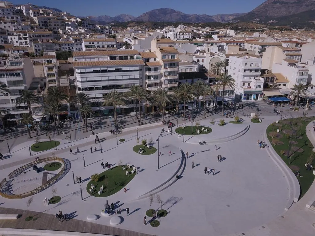 altea nuevo paseo maritimo